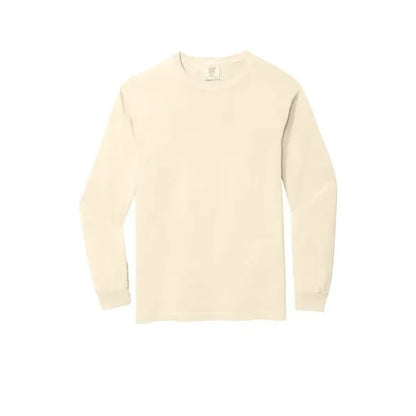 COMFORT COLORS Heavyweight Ring Spun Long Sleeve Tee.