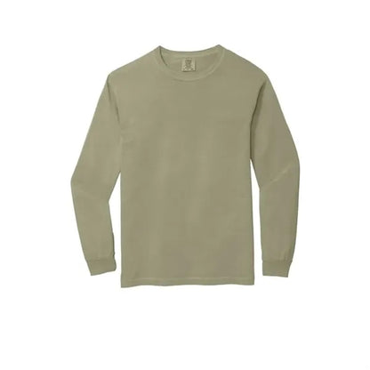 COMFORT COLORS Heavyweight Ring Spun Long Sleeve Tee.