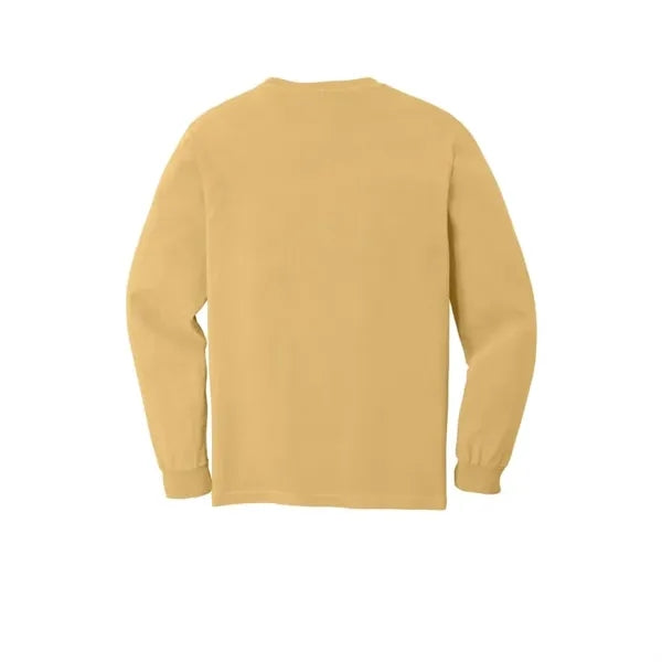 COMFORT COLORS Heavyweight Ring Spun Long Sleeve Tee.