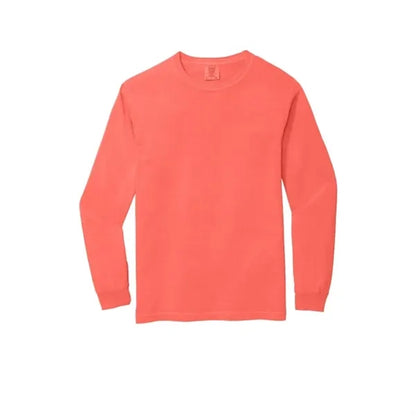 COMFORT COLORS Heavyweight Ring Spun Long Sleeve Tee.