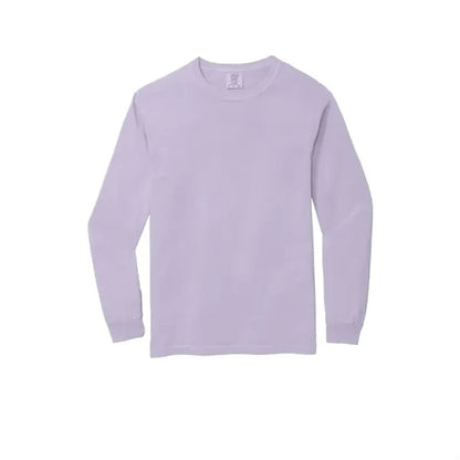 COMFORT COLORS Heavyweight Ring Spun Long Sleeve Tee.
