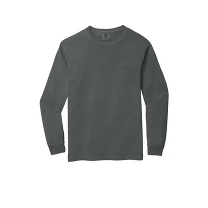 COMFORT COLORS Heavyweight Ring Spun Long Sleeve Tee.