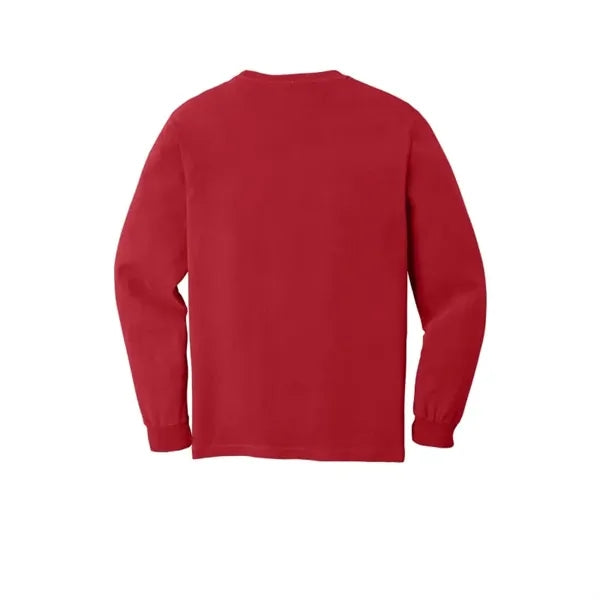 COMFORT COLORS Heavyweight Ring Spun Long Sleeve Tee.