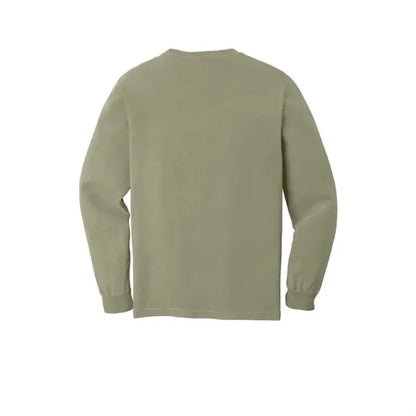 COMFORT COLORS Heavyweight Ring Spun Long Sleeve Tee.