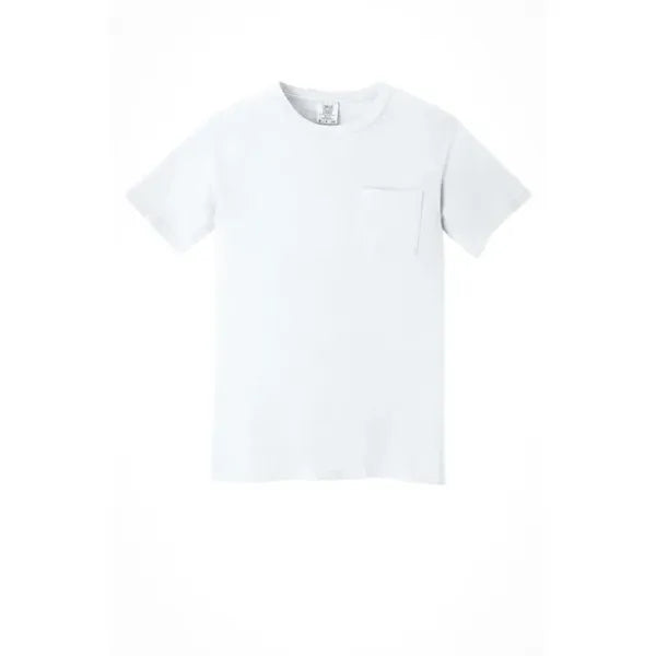 COMFORT COLORS Heavyweight Ring Spun Pocket Tee.