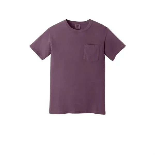 COMFORT COLORS Heavyweight Ring Spun Pocket Tee.
