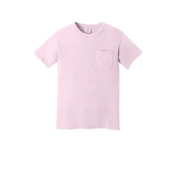 COMFORT COLORS Heavyweight Ring Spun Pocket Tee.