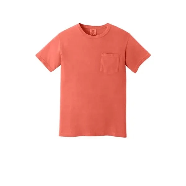 COMFORT COLORS Heavyweight Ring Spun Pocket Tee.