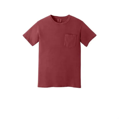 COMFORT COLORS Heavyweight Ring Spun Pocket Tee.