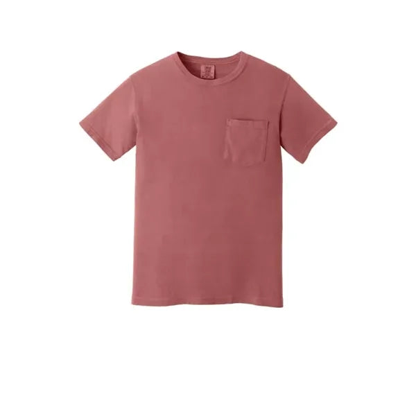 COMFORT COLORS Heavyweight Ring Spun Pocket Tee.