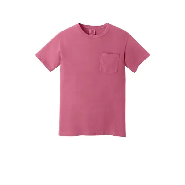 COMFORT COLORS Heavyweight Ring Spun Pocket Tee.