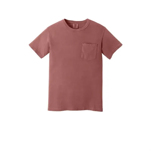 COMFORT COLORS Heavyweight Ring Spun Pocket Tee.