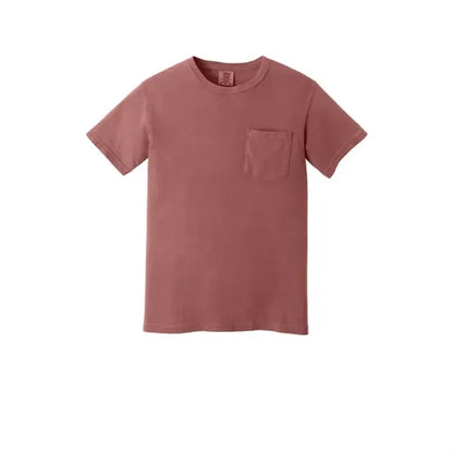 COMFORT COLORS Heavyweight Ring Spun Pocket Tee.