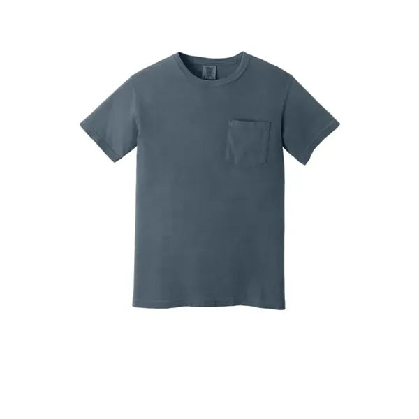 COMFORT COLORS Heavyweight Ring Spun Pocket Tee.