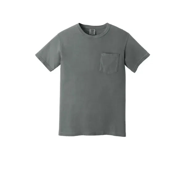 COMFORT COLORS Heavyweight Ring Spun Pocket Tee.