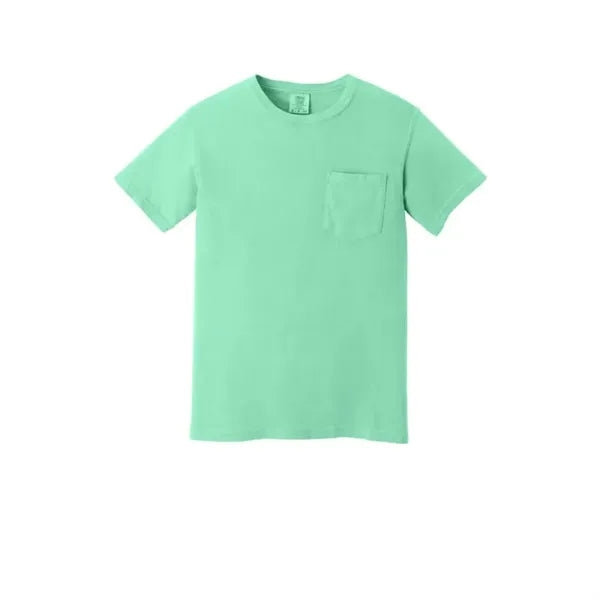 COMFORT COLORS Heavyweight Ring Spun Pocket Tee.