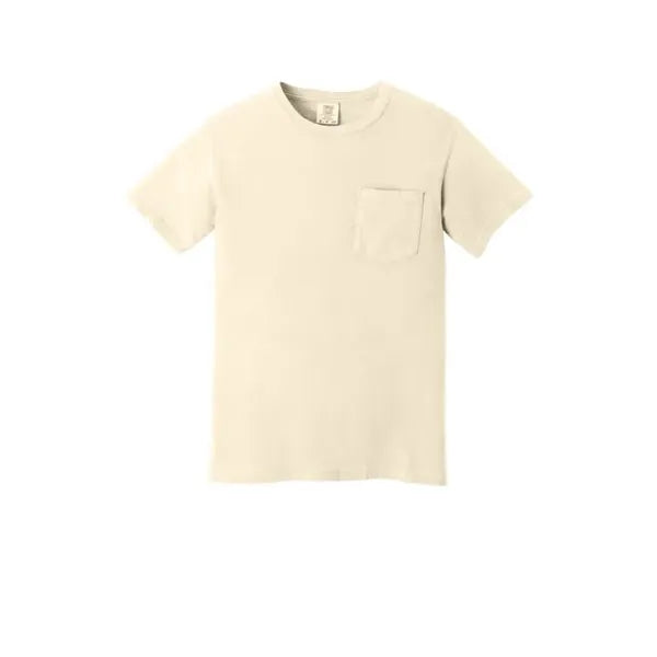 COMFORT COLORS Heavyweight Ring Spun Pocket Tee.