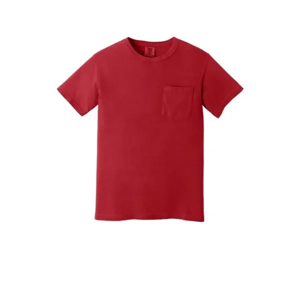 COMFORT COLORS Heavyweight Ring Spun Pocket Tee.