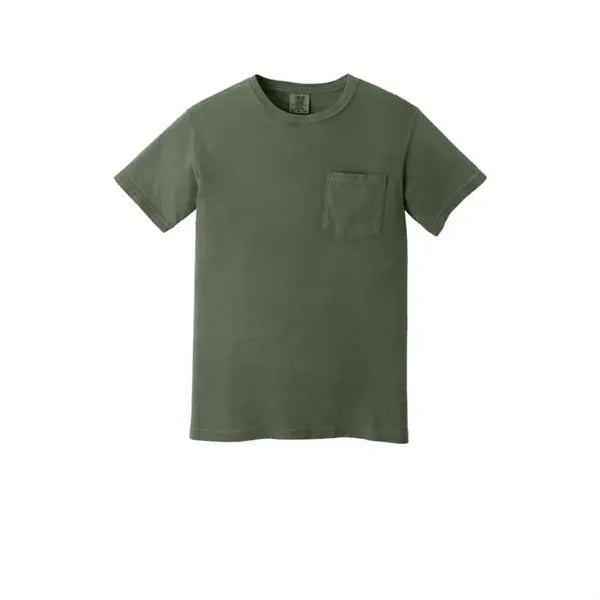 COMFORT COLORS Heavyweight Ring Spun Pocket Tee.