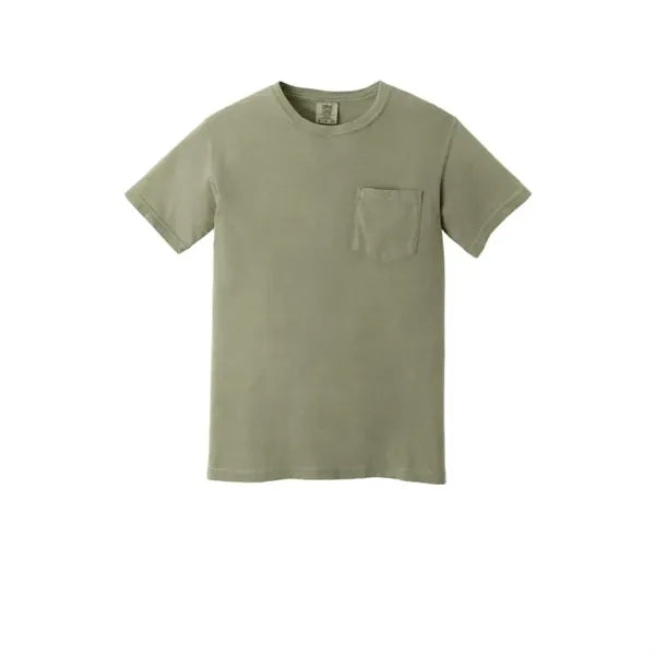 COMFORT COLORS Heavyweight Ring Spun Pocket Tee.