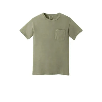 COMFORT COLORS Heavyweight Ring Spun Pocket Tee.