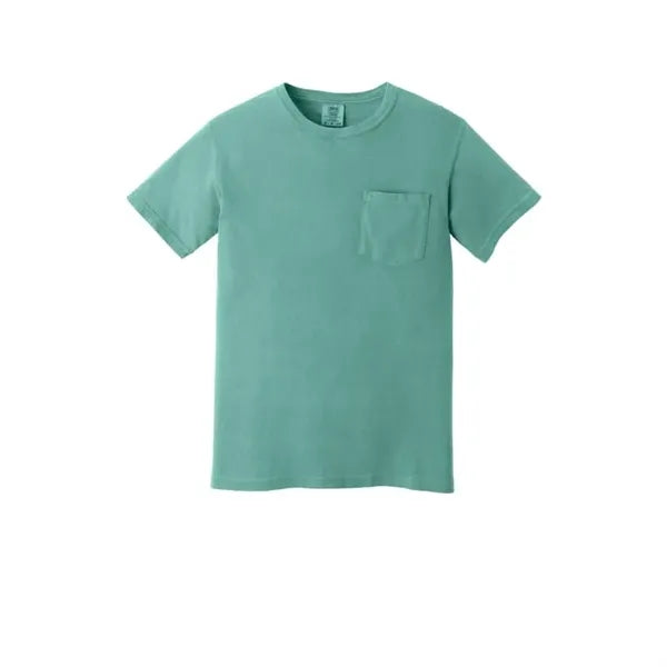 COMFORT COLORS Heavyweight Ring Spun Pocket Tee.