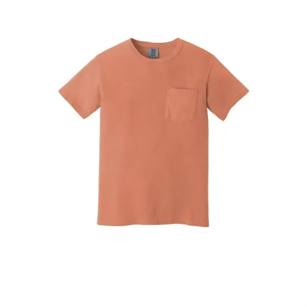 COMFORT COLORS Heavyweight Ring Spun Pocket Tee.