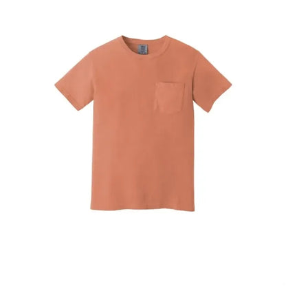COMFORT COLORS Heavyweight Ring Spun Pocket Tee.