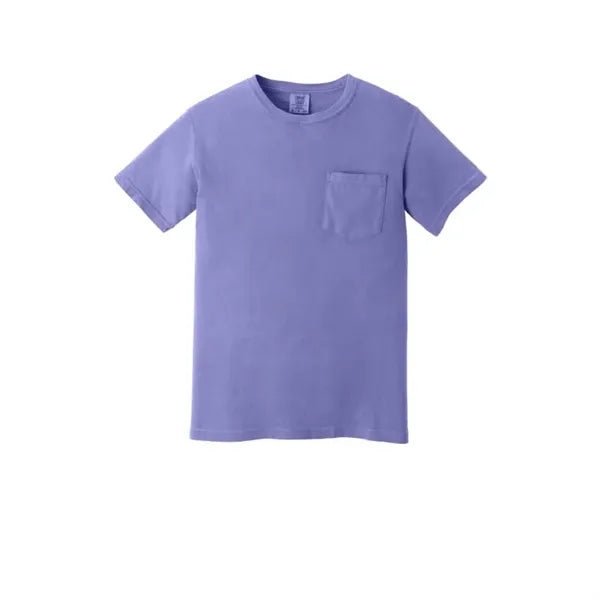 COMFORT COLORS Heavyweight Ring Spun Pocket Tee.