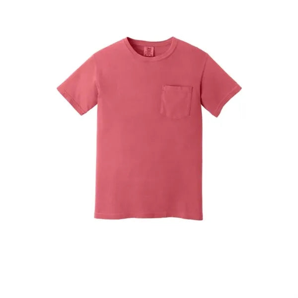 COMFORT COLORS Heavyweight Ring Spun Pocket Tee.