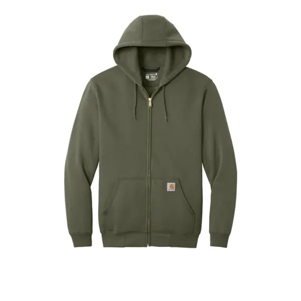 Carhartt Midweight Hooded Zip-Front Sweatshirt.