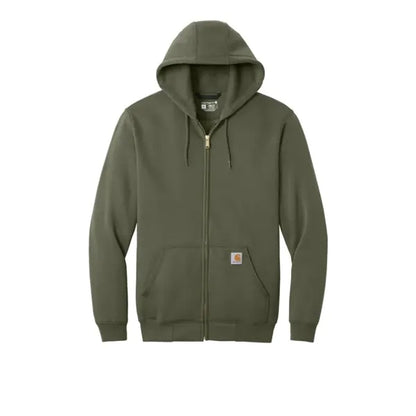 Carhartt Midweight Hooded Zip-Front Sweatshirt.