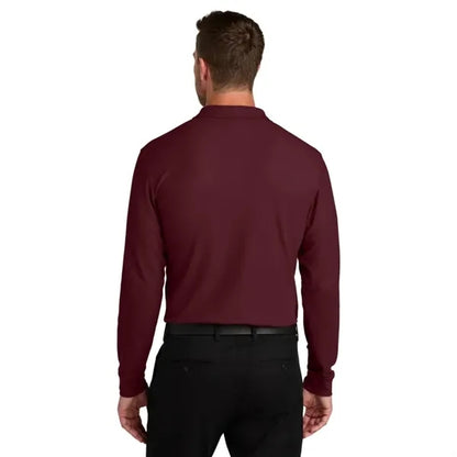 Port Authority Wearever Signature Pique Long Sleeve Polo