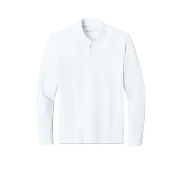Port Authority Wearever Signature Pique Long Sleeve Polo