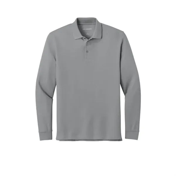 Port Authority Wearever Signature Pique Long Sleeve Polo