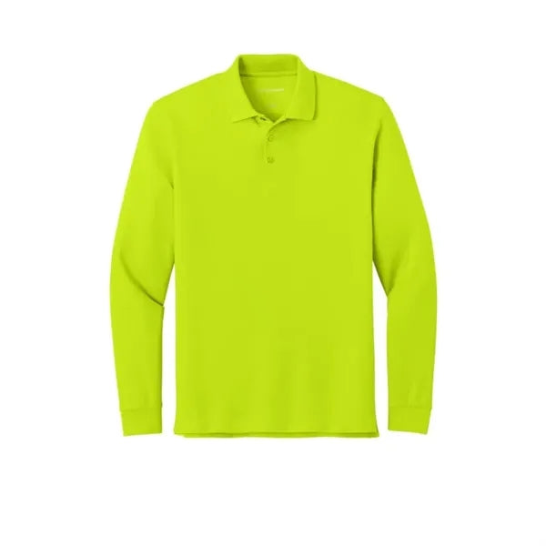 Port Authority Wearever Signature Pique Long Sleeve Polo