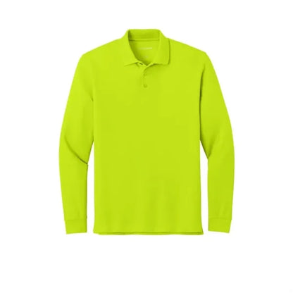 Port Authority Wearever Signature Pique Long Sleeve Polo