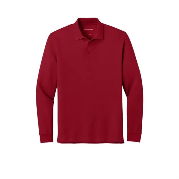 Port Authority Wearever Signature Pique Long Sleeve Polo