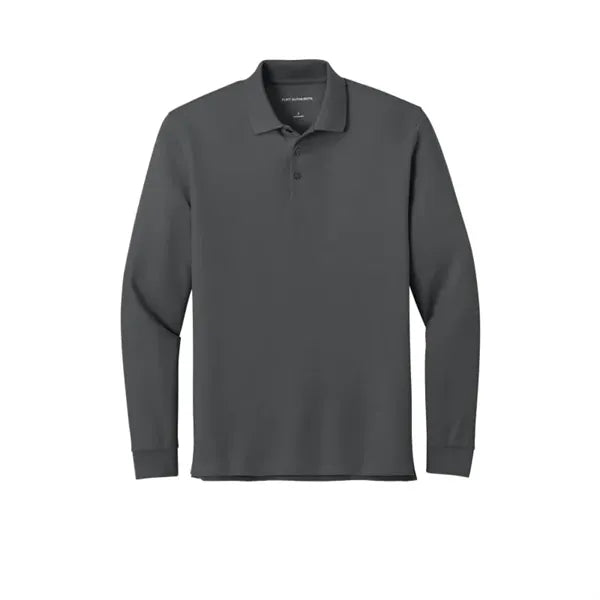 Port Authority Wearever Signature Pique Long Sleeve Polo