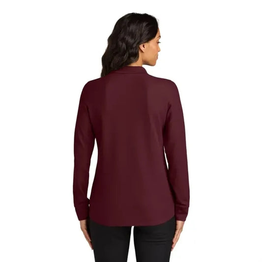 Port Authority Women's Wearever Signature Pique Long Slee...