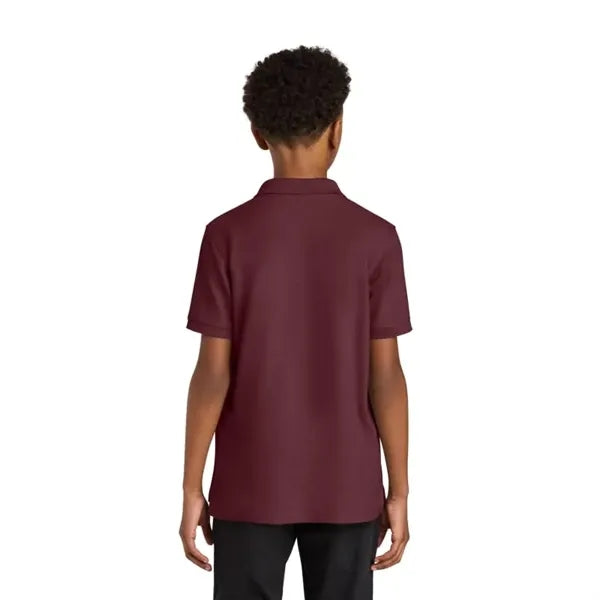 Port Authority Youth Wearever Signature Pique Polo