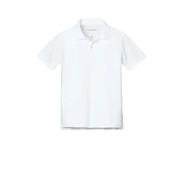 Port Authority Youth Wearever Signature Pique Polo
