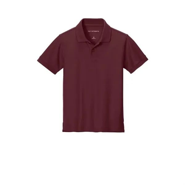 Port Authority Youth Wearever Signature Pique Polo