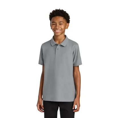 Port Authority Youth Wearever Signature Pique Polo