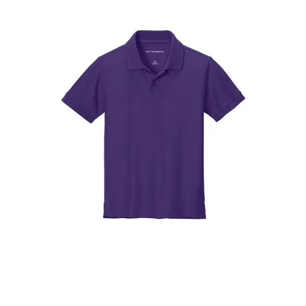 Port Authority Youth Wearever Signature Pique Polo