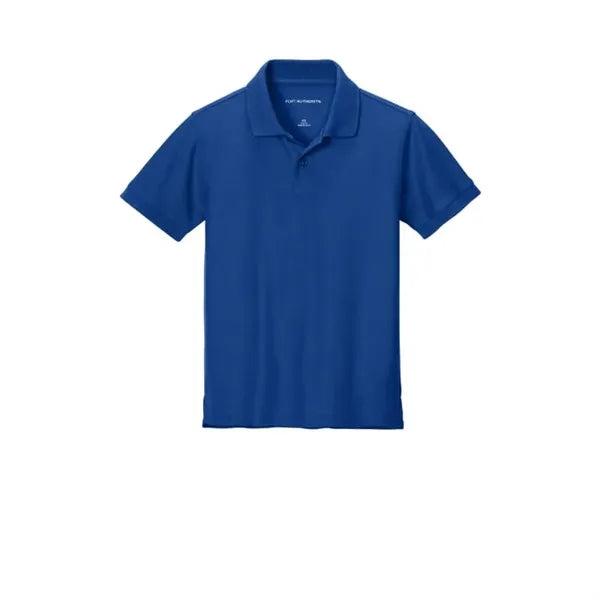 Port Authority Youth Wearever Signature Pique Polo