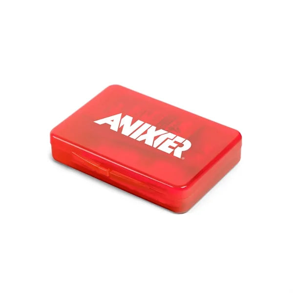 12pcs Compact Hard Case First Aid Kit