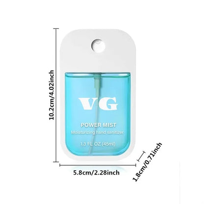 Cute Travel-Size Power Mist Hand Sanitizer Spray.