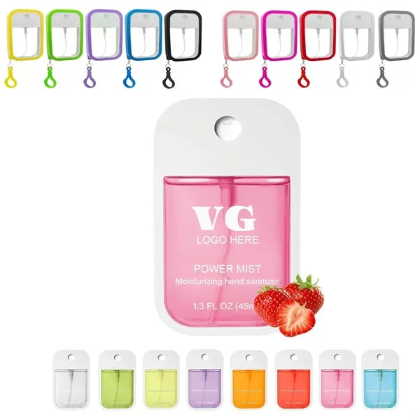 Power Mist 45ml Hand Sanitizer with Refillable Silicone Case