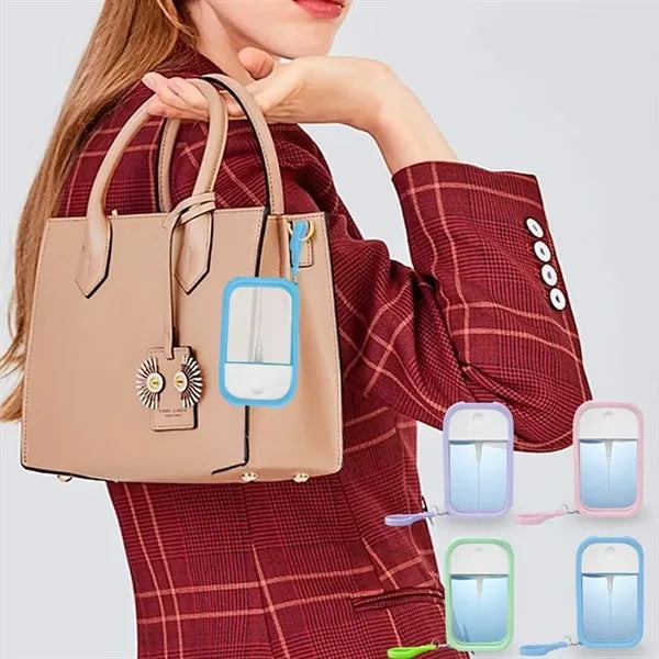 Power Mist 45ml Hand Sanitizer with Refillable Silicone Case